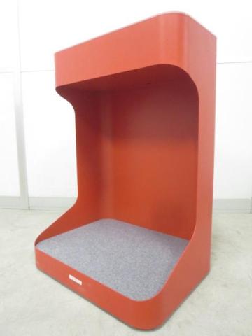 【はたらくを支える、最適なカタチ!】■オカムラ ライブスワゴン オレンジレッド ■マルチワゴン オープンワゴン(Lives Wagon)