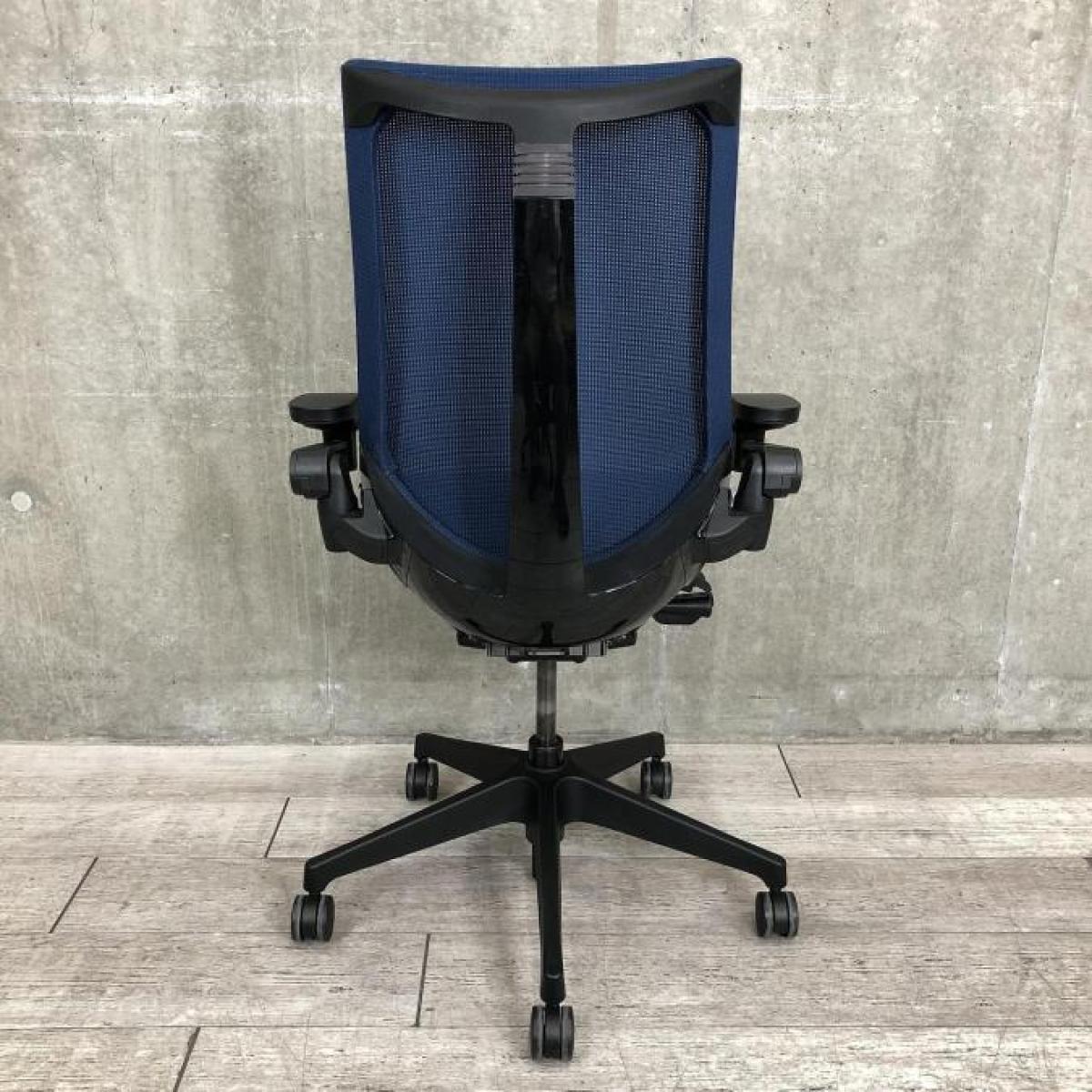 中古】アクト メッシュ 樹脂 KG-477JB-T1B2 イトーキ/ITOKI 肘付 