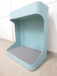 【はたらくを支える、最適なカタチ!】■オカムラ ライブスワゴン セージ ライトブルー ■マルチワゴン オープンワゴン(Lives Wagon)■キャスター付き ■ABW