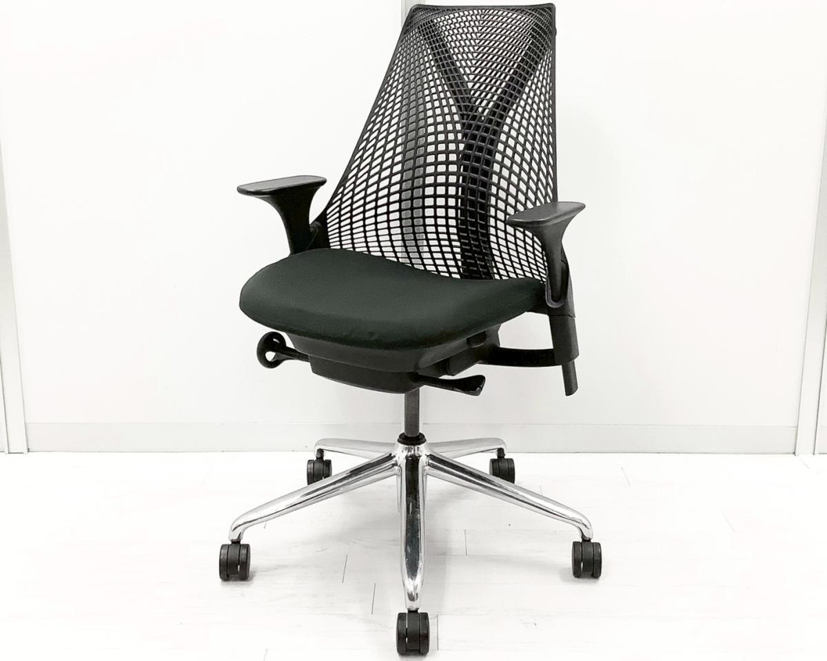 大人気／高級チェア／デザイナーズ家具　◆ハーマンミラー／Herman Miller◆セイルチェア／SAYL Chair
                        セイル 前傾機能有
                                    中古
            