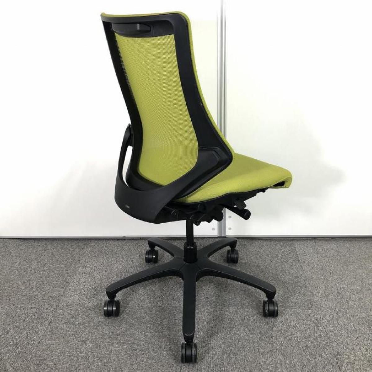 中古】エフメッシュ イトーキ/ITOKI 肘無ハイバックチェア 585583 