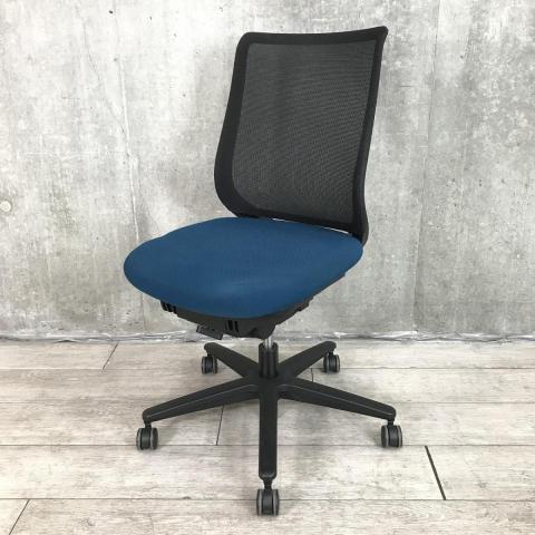 【中古】ミトラシリーズ CRS-G2900E6N コクヨ（KOKUYO） 肘無ローバックチェア