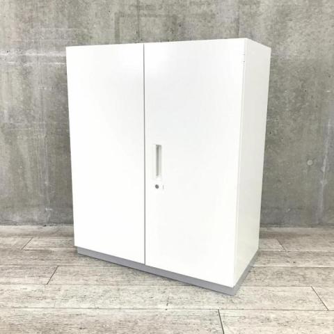 【中古】L6 L6-105A プラス（PLUS） ローキャビネット／両開き