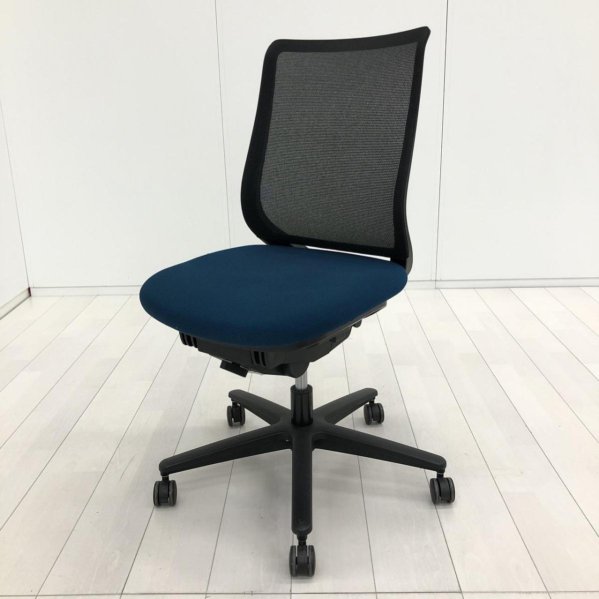 中古】ミトラシリーズ CRSG2900E6N コクヨ/KOKUYO 肘無ローバック 