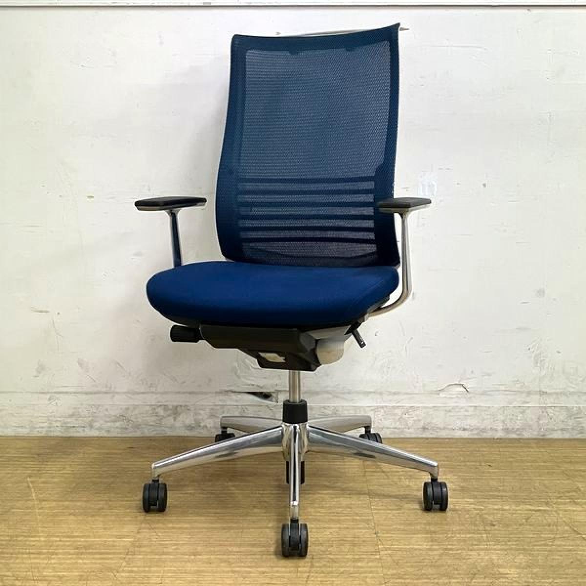 中古】ベゼル アルミポリッシュ CRS-G2822E1 コクヨ/KOKUYO 肘付 