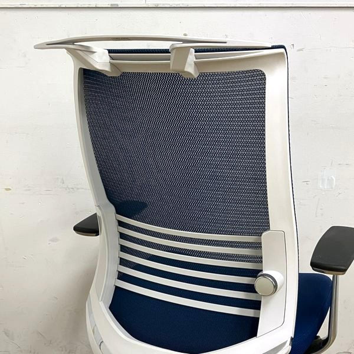 中古】ベゼル アルミポリッシュ CRS-G2822E1 コクヨ/KOKUYO 肘付 