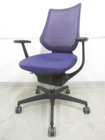 【中古】イング ラテラル 樹脂 CRS-G3402E6 コクヨ（KOKUYO） 肘付ハイバックチェア