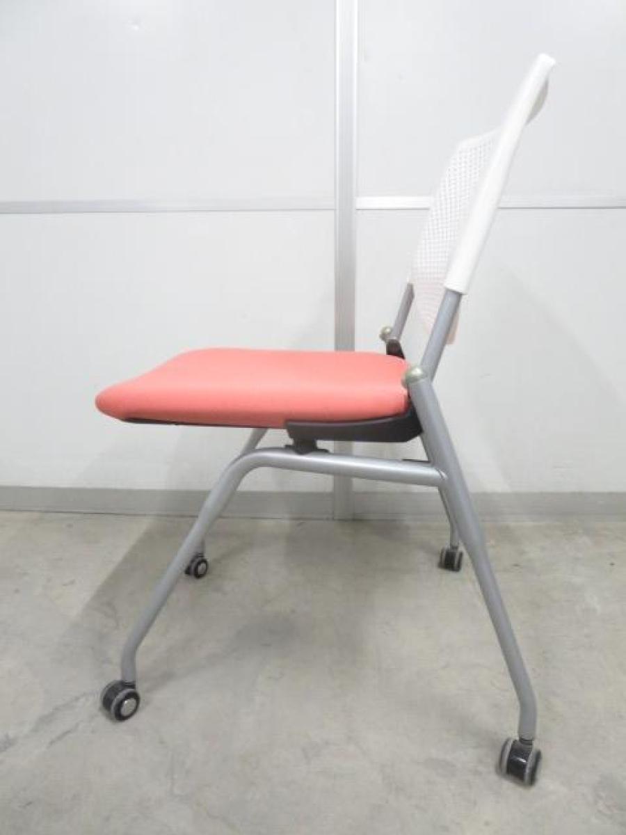 中古】プロスタック 8140ZZ 8612 オカムラ/okamura ネスティングチェア 