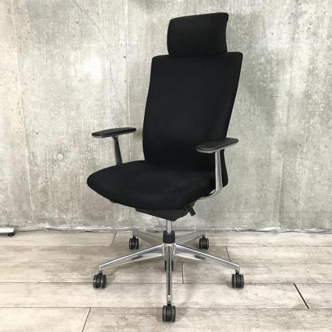 【中古】プント CRS-G2424F 6 コクヨ（KOKUYO） 肘付ハイバックチェア