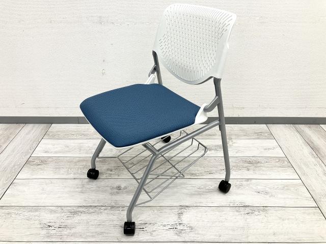 【中古】ルナ 81S1GA オカムラ（okamura） ネスティングチェア