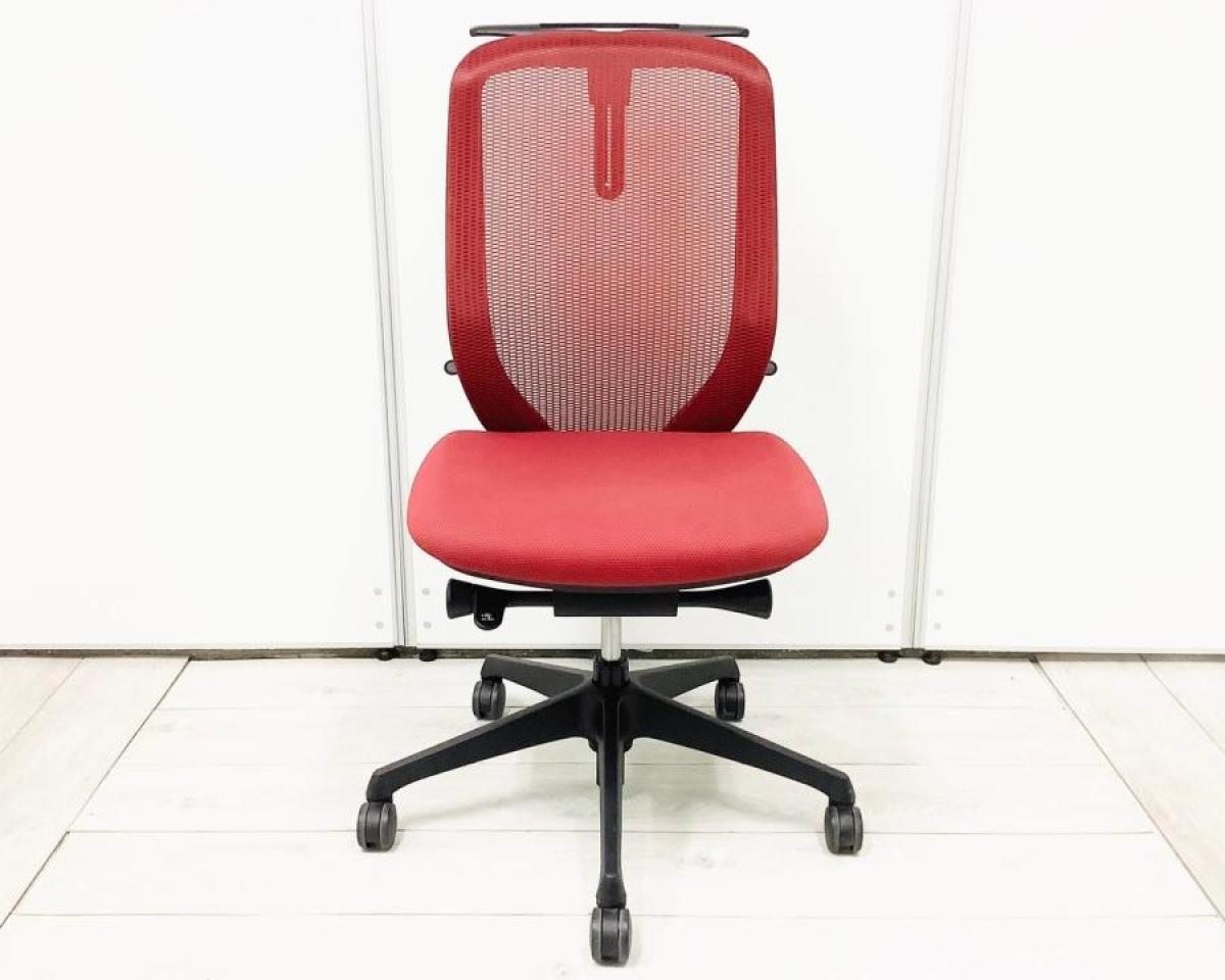 中古】シルフィー C636XR-FMP9 オカムラ/okamura 肘無ハイバックチェア 