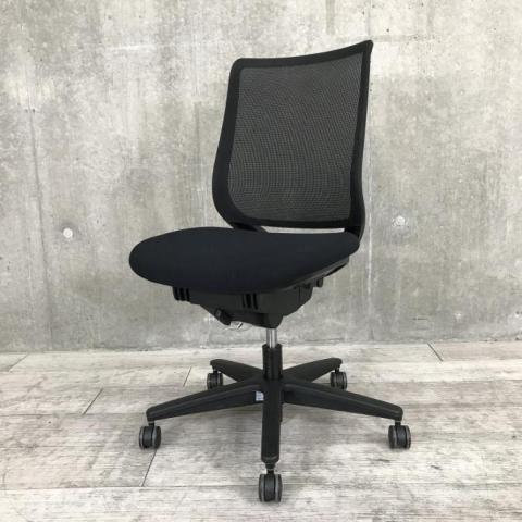 【中古】ミトラシリーズ CRS-G2900E6N コクヨ（KOKUYO） 肘無ローバックチェア