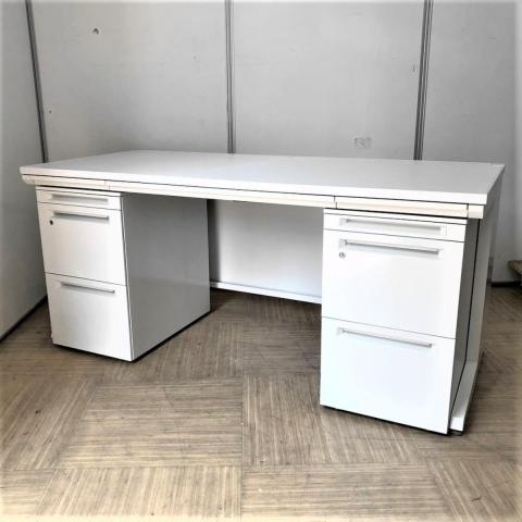 【中古】アドバンス  オカムラ（okamura） 両袖机