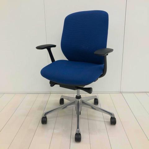 【中古】シルフィー  オカムラ（okamura） 肘付ローバックチェア