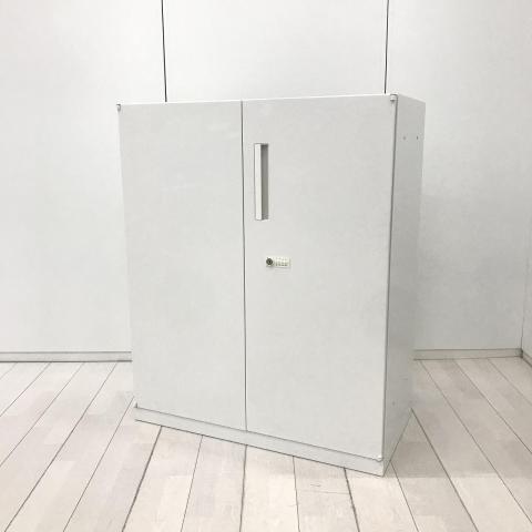 【中古】HSシリーズ 5-820-5312 N ウチダ（UCHIDA) ローキャビネット／両開き