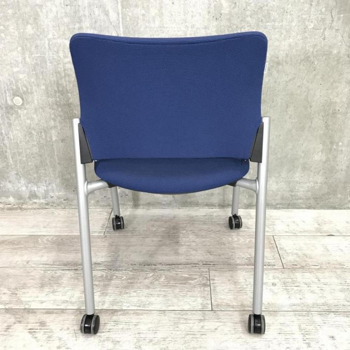 中古】8147シリーズ 8147AZ オカムラ/okamura スタッキングチェア