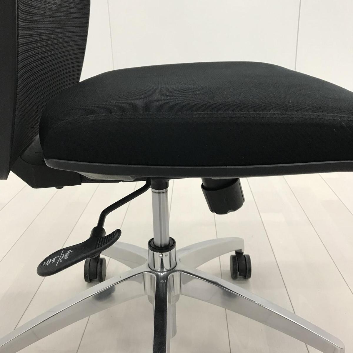 中古】ヴィラージュチェア 8VCM1A FHR1 オカムラ/okamura 肘無 