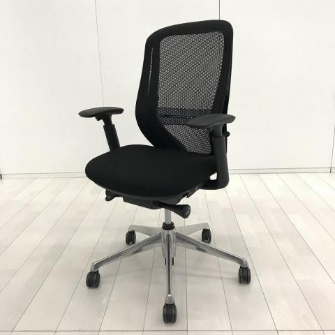 【中古】シルフィーメッシュ C685BS FMP1 オカムラ（okamura） 肘付ハイバックチェア