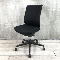 【限定1脚】【在庫入替品】【ロングセラー商品！納得の座り心地！魔法のように売れ続けている定番のオフィスチェア！】■コクヨ（KOKUYO）製　ウィザード3（wizard3）チェア　ローバック　肘無し　■ランバー付　■ブラック【T4】