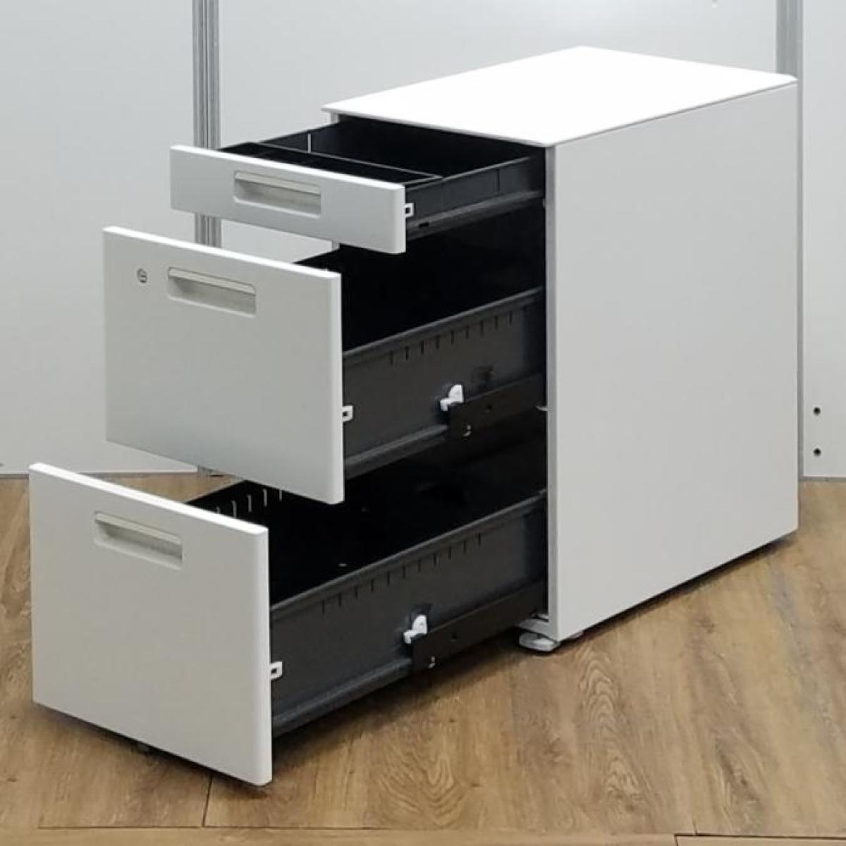 中古】GTワゴン コクヨ/KOKUYO ワゴン3段 585957 - 中古オフィス家具