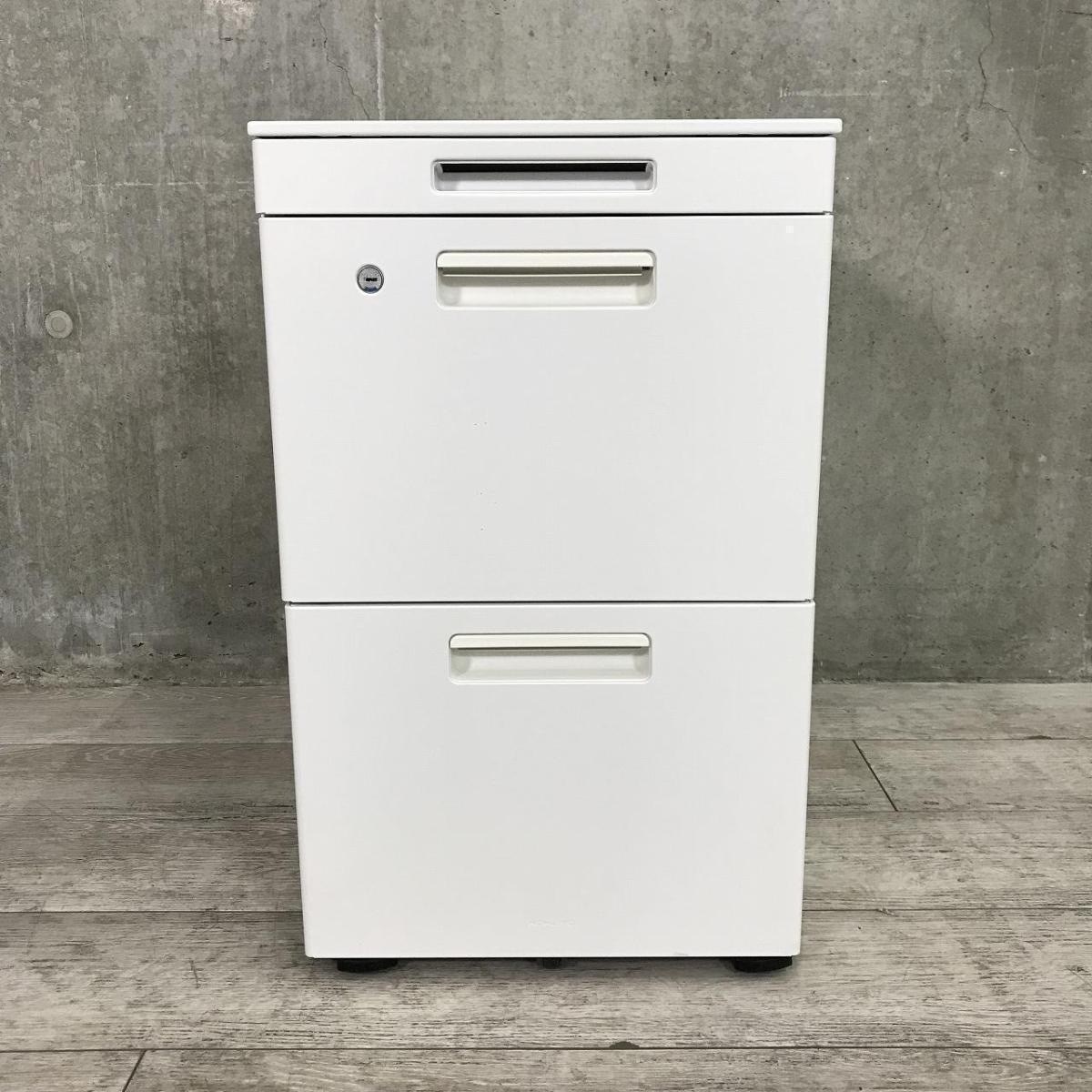 中古】GTワゴン コクヨ/KOKUYO ワゴン3段 585967 - 中古オフィス家具 