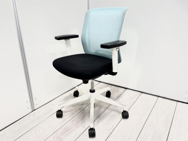 【中古】カリッサ  ウチダ（UCHIDA) 肘付ローバックチェア