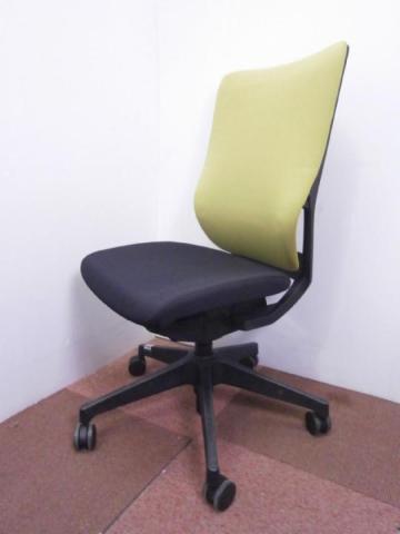 【中古】エピオスチェア  イトーキ（ITOKI） 肘無ハイバックチェア
