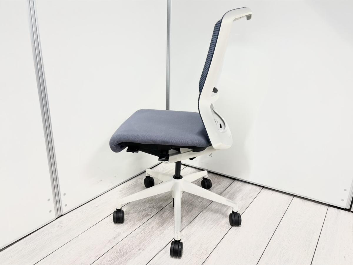 中古】エルフィ ELA2-00B ウチダ/UCHIDA 肘無ハイバックチェア 586002 