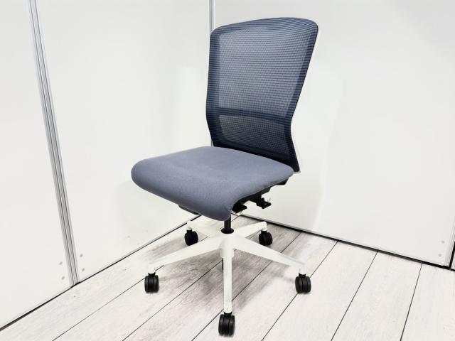 【中古】エルフィ ELA2-00B ウチダ（UCHIDA) 肘無ハイバックチェア