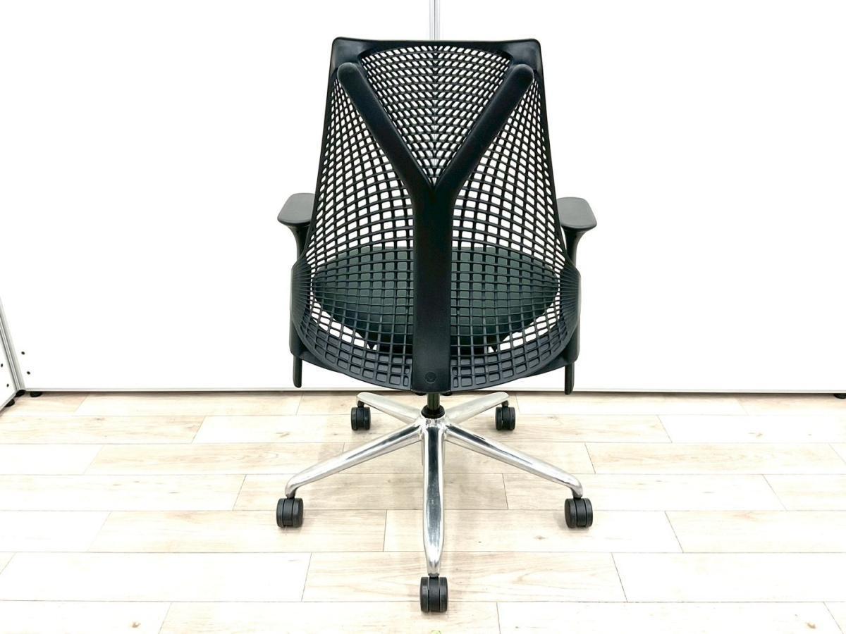 中古】セイルチェア Herman Miller/ハーマンミラー 肘付ハイバック