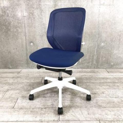 【中古】シルフィーメッシュ  オカムラ（okamura） 肘無ローバックチェア