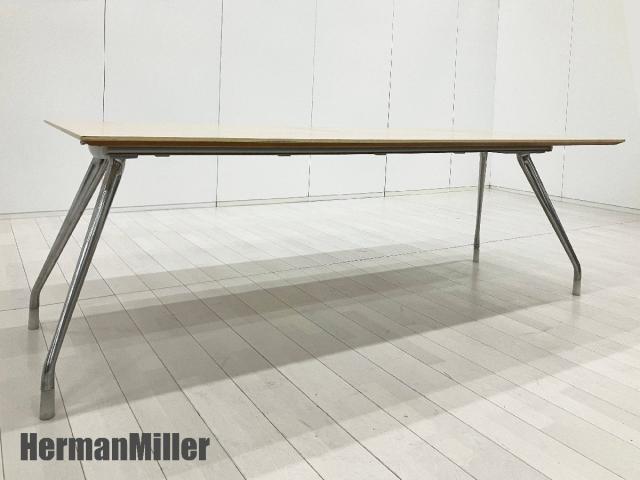 【中古】アバック エンバイロメンツ  Herman Miller（ハーマンミラー） ミーティングテーブル（会議机）