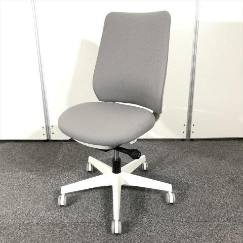 【中古】ポータム  オカムラ（okamura） 肘無ハイバックチェア