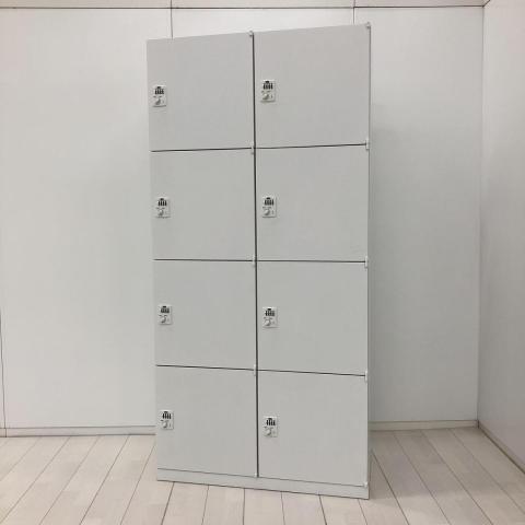 【中古】その他シリーズ 5-821-9722 ウチダ（UCHIDA) 8人用パーソナルロッカー