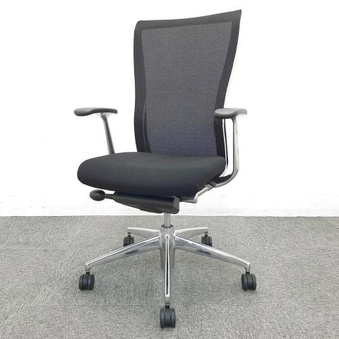 【中古】フォスターチェア CR-G1400 コクヨ（KOKUYO） 肘付ハイバックチェア