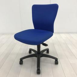 【在庫入替セール】■オカムラ（okamura）製　カロッツァ（Carrozza）チェア　肘無し　ローバック　■ダークブルー×ブラックシェル【A01048168】