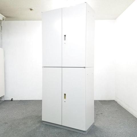 【中古】シンライン  イトーキ（ITOKI） ハイキャビネット／両開き＋両開き