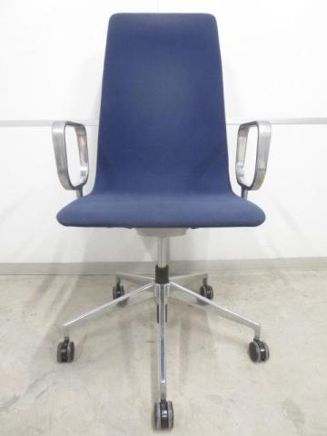 【中古】RUTA(ルタ) RUTA　HG-A ウチダ（UCHIDA) 肘付ハイバックチェア