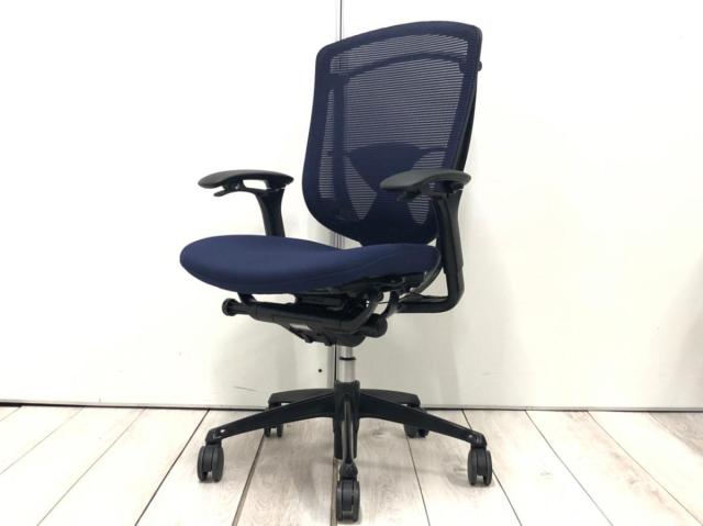 【中古】コンテッサチェア  オカムラ（okamura） 肘付ハイバックチェア