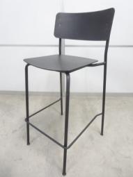 【カフェスペースやリフレッシュエリアを演出！】■コクヨ　ミケットシリーズ　カウンターチェア　ブラック【ハイチェア】【ハイスツール】【KOKUYO　Mycket】【ABW】