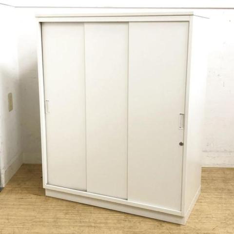 【中古】シンライン  イトーキ（ITOKI） ローキャビネット／引き違い