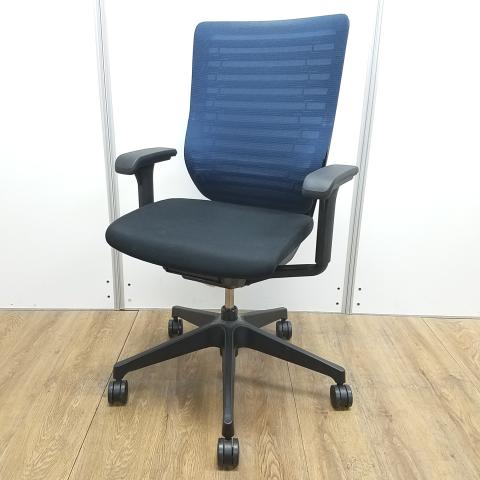 【中古】エピオスチェア  イトーキ（ITOKI） 肘付ハイバックチェア