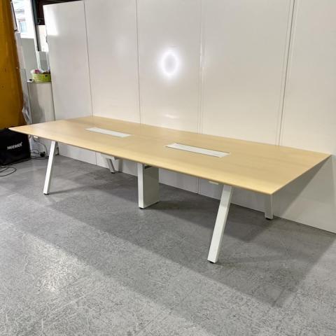 【中古】その他シリーズ GE-NT3212C WM/W4 プラス（PLUS） ミーティングテーブル（会議机）