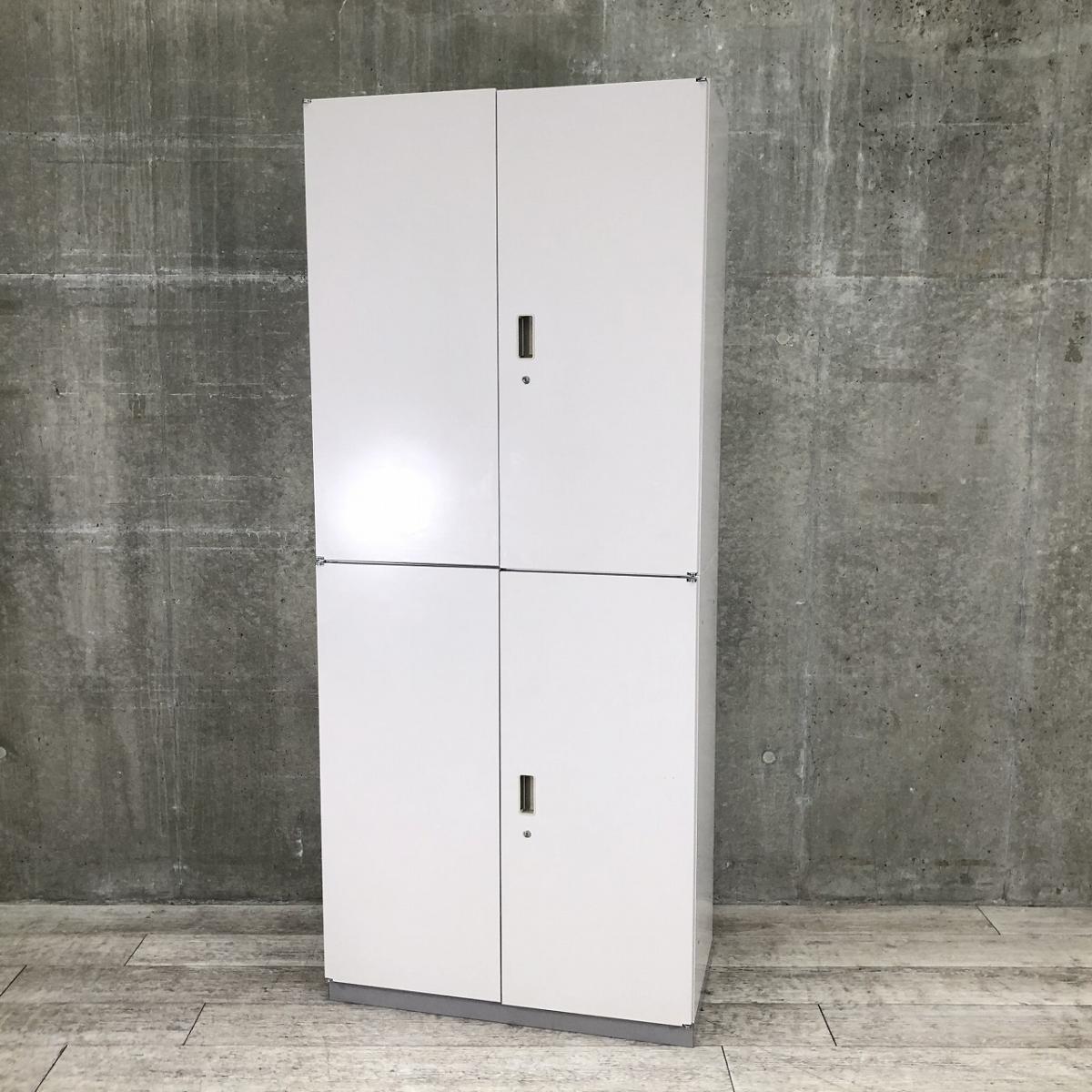 【T4】【残り2台の為在庫入替セール！】【上下両開きの定番キャビネットセット！A4サイズが6段分収納可能】■イトーキ（ITOKI）　シンライン（THIN LINE）　上下両開き書庫セット　ハイキャビネット　■グレー　■シリンダー錠【搬入時は上下別の2個口での納品となるためエレベーター搬入も安心！】
                        シンライン
                                    中古
            