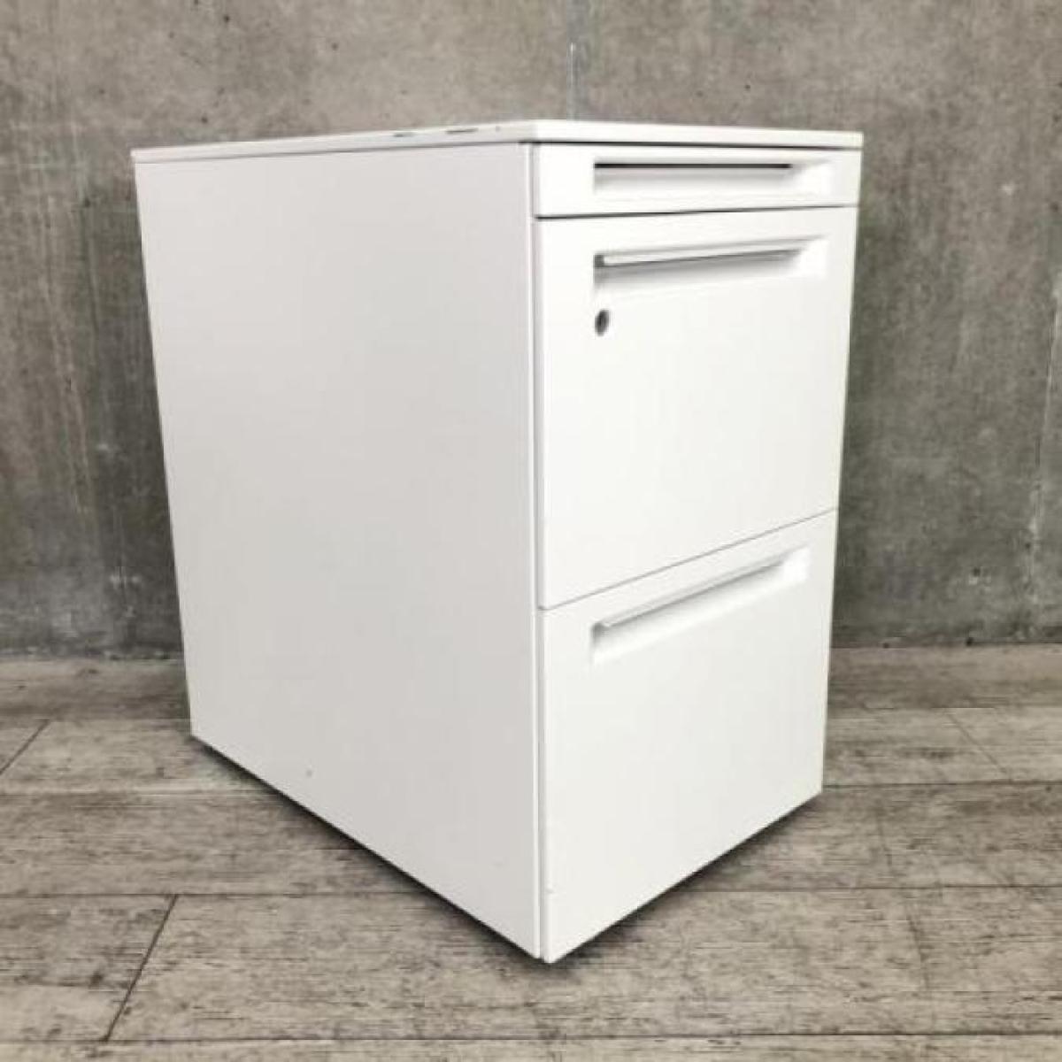 中古】プロユニット オカムラ/okamura ワゴン3段 586518 - 中古 