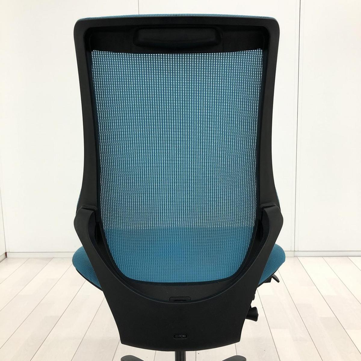 中古】エフメッシュ KF-370JB-T1A3 イトーキ/ITOKI 肘無ハイバック 