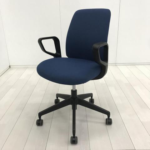 【中古】Elua（エルア） C02S-B101C-T7T71 コクヨ（KOKUYO） 肘付ローバックチェア