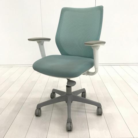 【中古】CG-M メッシュ CG91WR FZK6 オカムラ（okamura） 肘無ローバックチェア