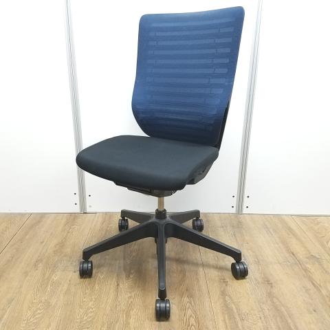 【中古】エピオスチェア  イトーキ（ITOKI） 肘無ハイバックチェア