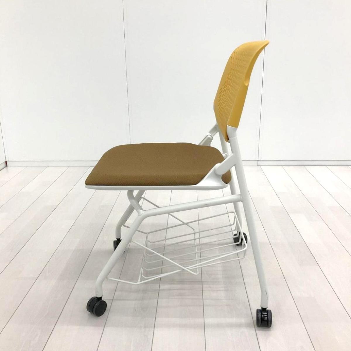 中古】ルナ 81S1MY オカムラ/okamura ネスティングチェア 586660 
